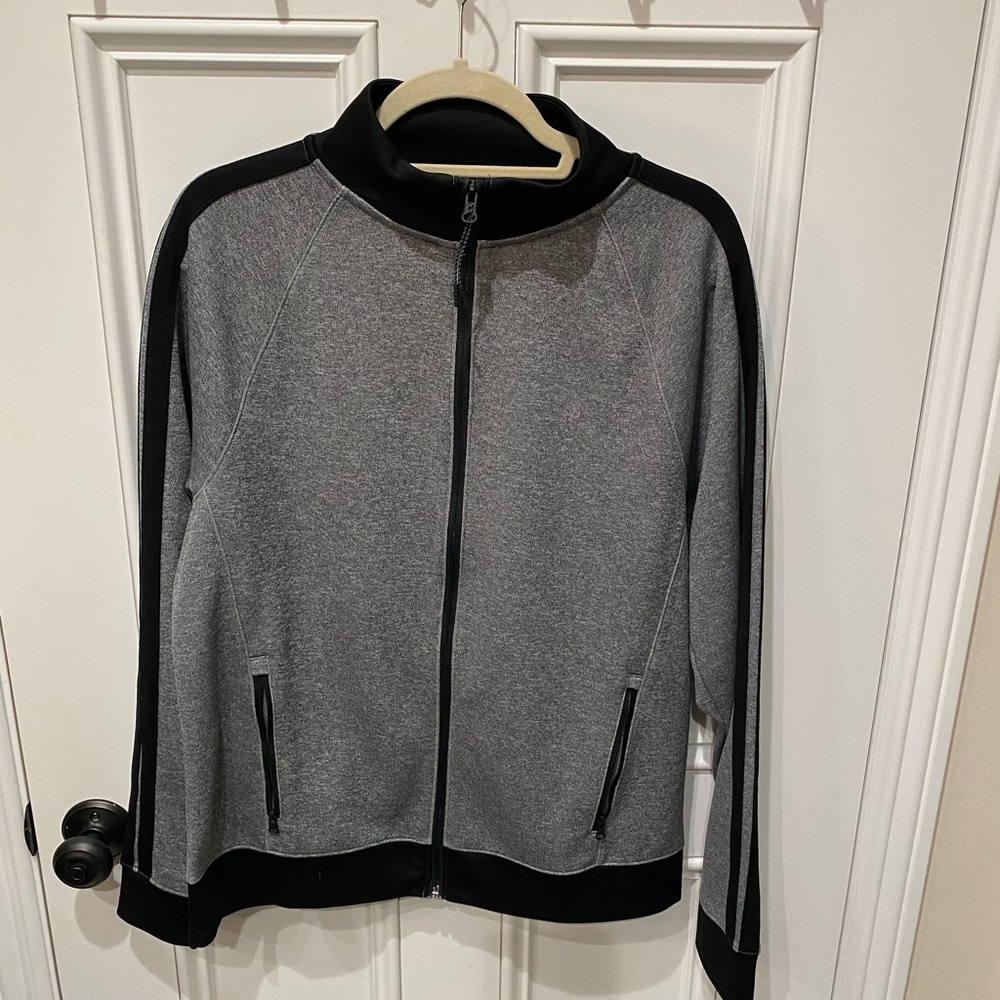 Men’s Charcoal Track Jacket